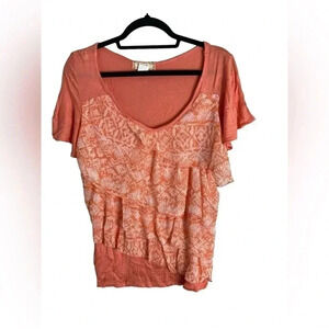 C’est La Vie pattern front top‎ size large